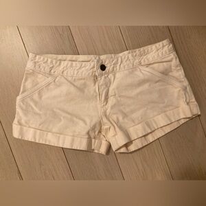 Vintage Diane Von Furstenberg Pale Pink Cotton Short Shorts